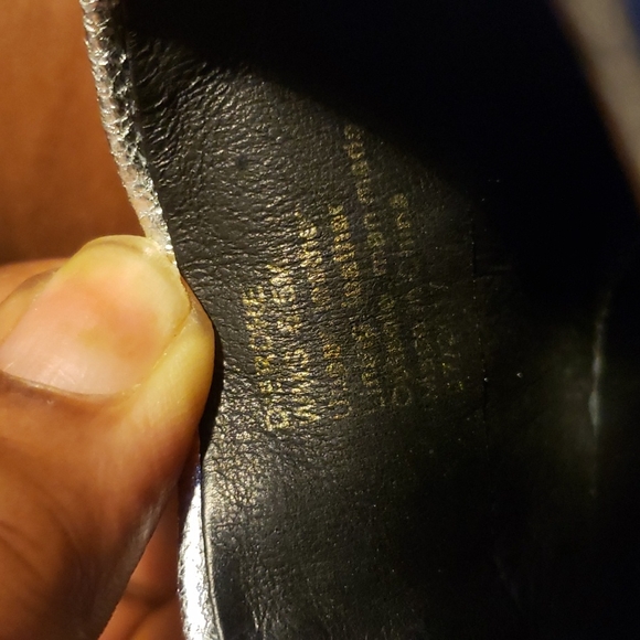 Kenneth Cole Silver Embellished Tie Up Platforms - Picture 5 of 7